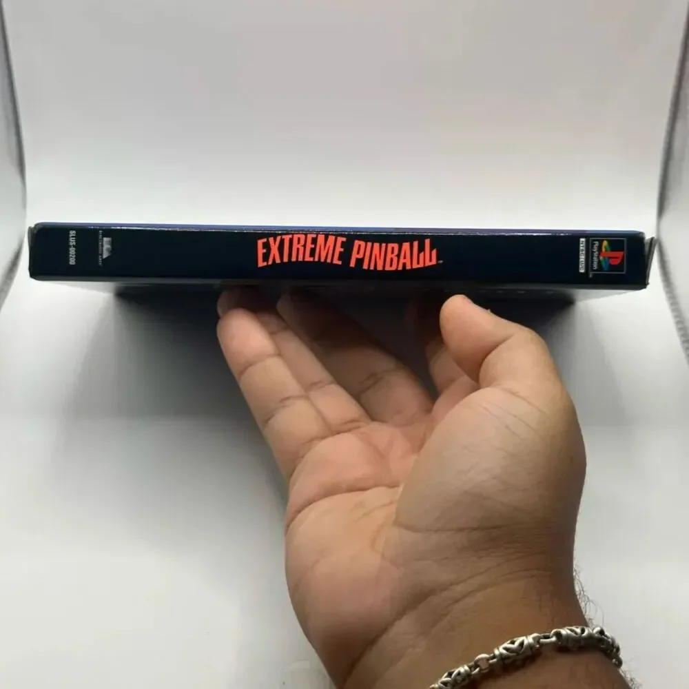 Extreme Pinball PS1 LONG BOX Sony PlayStation 1 CIB COMPLETE